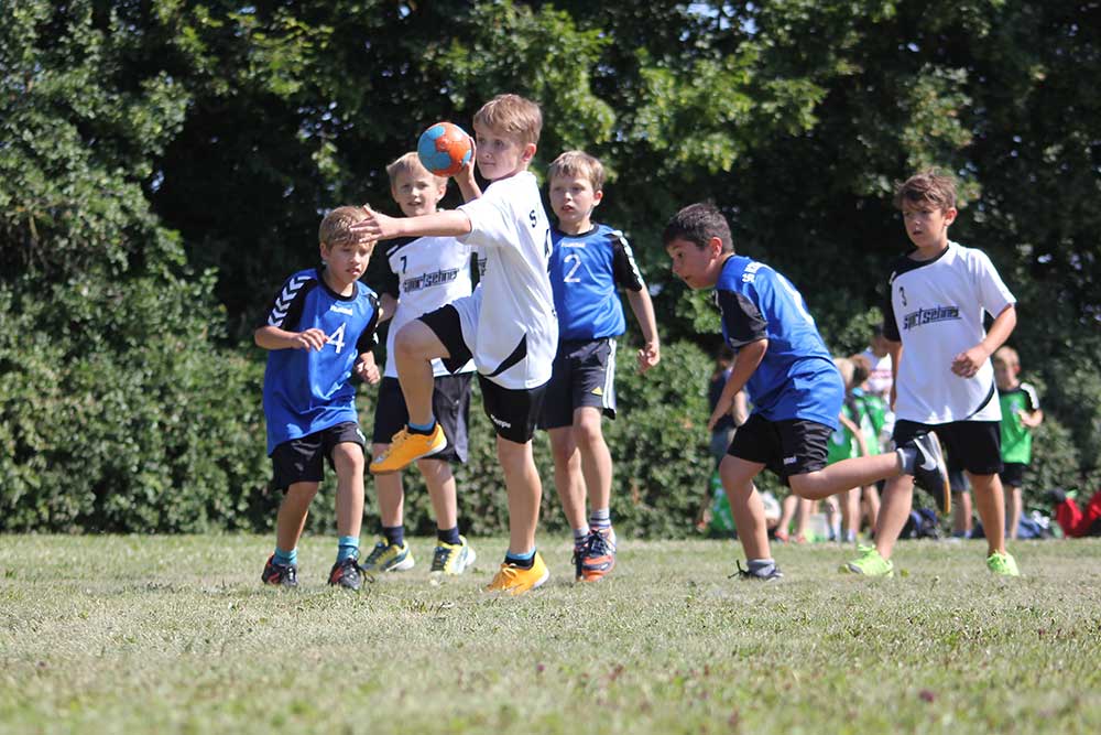 E-Jugend beim 5athlon in Kuppingen